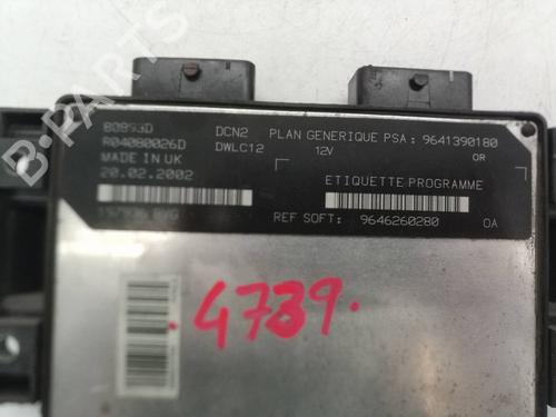 Engine control unit (ECU) PEUGEOT PARTNER Box Body/MPV (5_, G_)  | BP29746837M57 