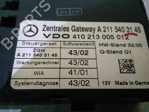 Electronic module MERCEDES-BENZ E-CLASS (W211) E 270 CDI (211.016) | BP4789871M83 