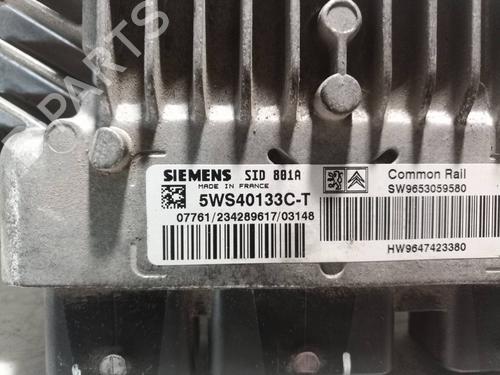 Engine control unit (ECU) PEUGEOT 307 (3A/C)  | BP6882392M57 