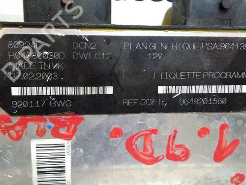 Engine control unit (ECU) PEUGEOT 206 Hatchback (2A/C) 1.9 D | BP1327263M57 