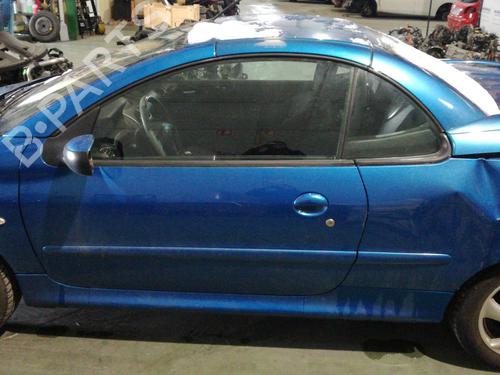 Engine control unit (ECU) PEUGEOT 206 CC (2D) | BP7228578M57