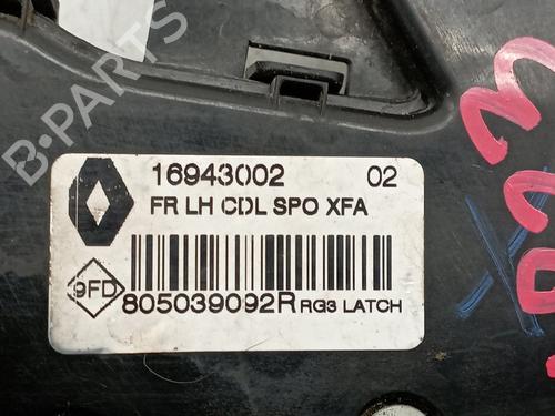 Front left lock RENAULT SCÉNIC IV (J9_)  | BP28805811C98 