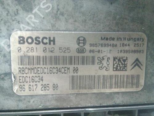 Engine control unit (ECU) PEUGEOT 206 Hatchback (2A/C) 1.4 HDi eco 70 | BP6040534M57 