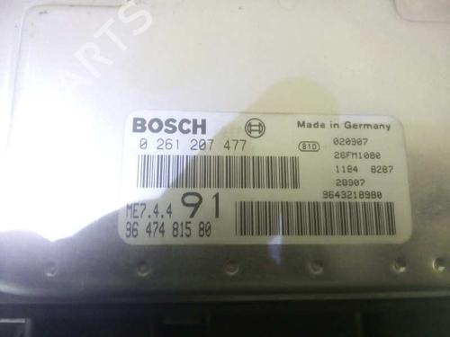 Engine control unit (ECU) PEUGEOT 206 CC (2D) 1.6 HDi 110 | BP3017398M57 