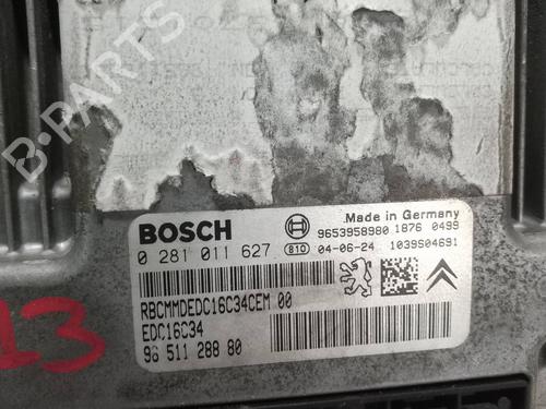 Engine control unit (ECU) PEUGEOT 307 (3A/C)  | BP6529089M57 