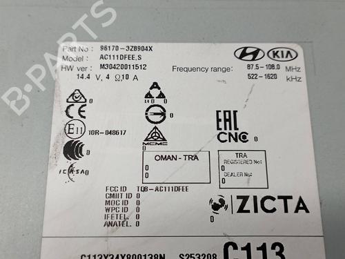 Radio HYUNDAI i40 I (VF) 1.7 CRDI | BP16582085E6 