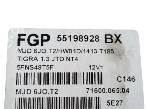 Engine control unit (ECU) OPEL TIGRA TwinTop (X04) 1.3 CDTI (R97) | BP32397588M57