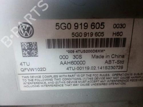Electronic module VW GOLF VII (5G1, BQ1, BE1, BE2) 1.6 TDI | BP3189833M83 