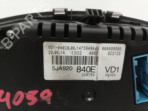 Instrument cluster SKODA RAPID (NH3, NK3, NK6) 1.2 TSI | BP12915050C47 