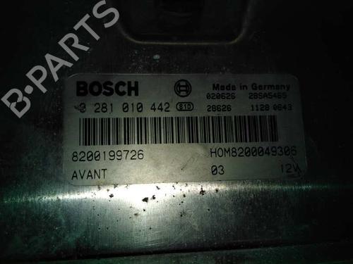 Engine control unit (ECU) RENAULT MEGANE I (BA0/1_) 1.9 dTi (BA08, BA0N) | BP2974710M57 
