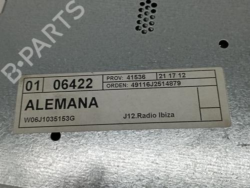 Radio SEAT IBIZA IV (6J5, 6P1)  | BP19422858E6 