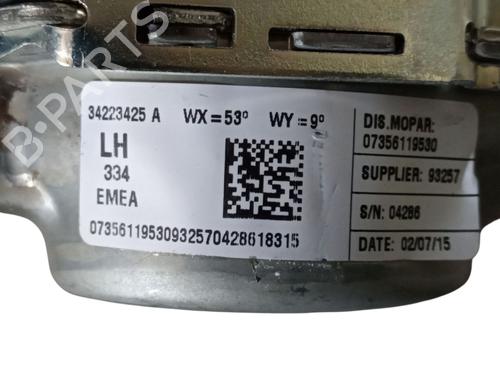 Rear left seatbelt FIAT 500X (334_) 1.4 (334AXC1B, 334AXC11) | BP29157032I29 