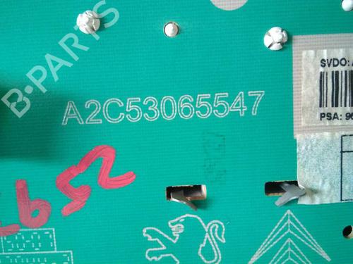 Instrument cluster PEUGEOT 207 SW (WK_) 1.4 16V | BP5945178C47 