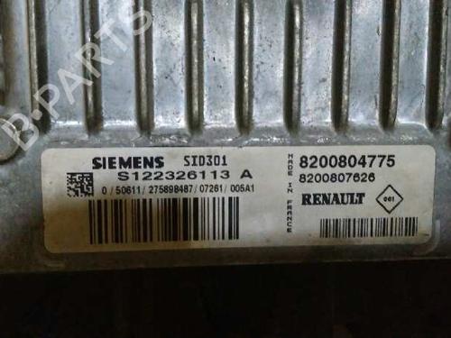 Engine control unit (ECU) RENAULT SCÉNIC II (JM0/1_)  | BP1867528M57 