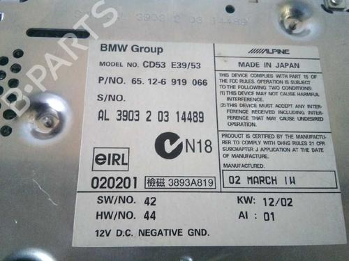 Radio BMW 5 Touring (E39)  | BP3650501E6 