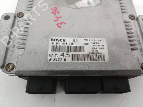 Engine control unit (ECU) PEUGEOT 307 (3A/C)  | BP9072936M57 