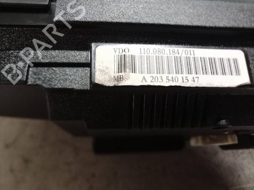 Instrument cluster MERCEDES-BENZ C-CLASS Coupe (CL203)  | BP7025904C47 