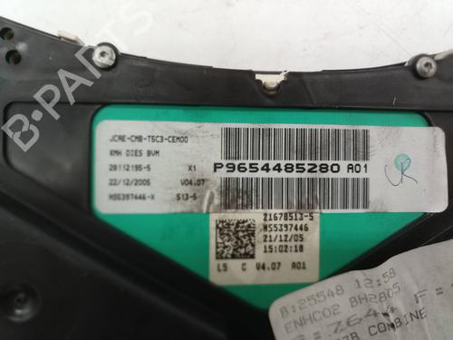 Instrument cluster PEUGEOT 307 SW (3H)  | BP13817318C47 