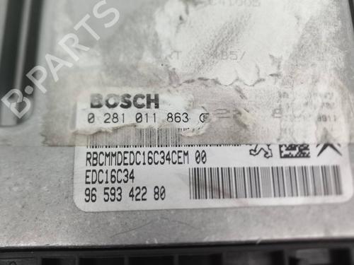 Engine control unit (ECU) CITROËN C4 I (LC_)  | BP9288327M57 