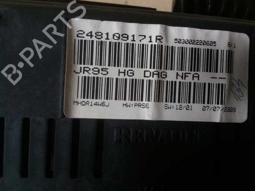 Instrument cluster RENAULT SCÉNIC III (JZ0/1_)  | BP2982139C47