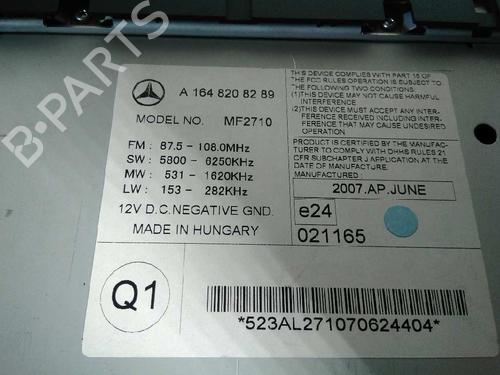 Radio MERCEDES-BENZ M-CLASS (W164) ML 280 CDI 4-matic (164.120) | BP5253774E6 