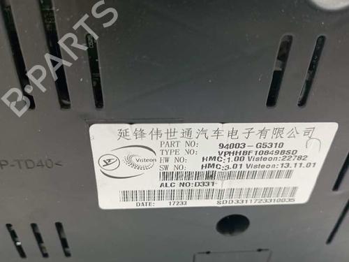 Instrument cluster KIA NIRO I (DE)  | BP10366257C47 