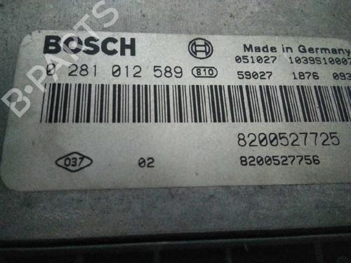 Engine control unit (ECU) RENAULT MEGANE II (BM0/1_, CM0/1_)  | BP4976868M57