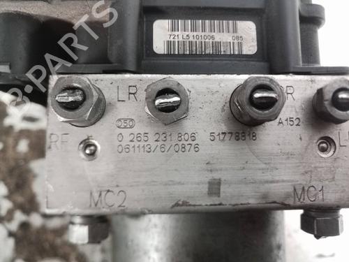 ABS Bremseaggregat FIAT STILO (192_) 1.4 16V (192AXH1B, 192BXH1B) | BP28278673M43 
