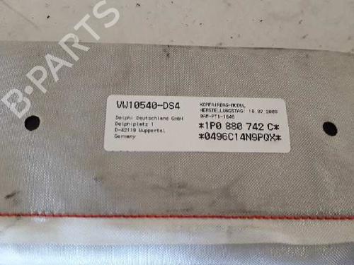 Right curtain airbag SEAT LEON (1P1) 1.9 TDI | BP1545649C12 