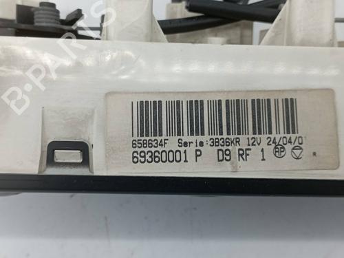 Climate control PEUGEOT 406 (8B)  | BP16582197I5 