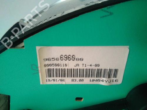 Instrument cluster PEUGEOT 206 Hatchback (2A/C) 1.4 HDi eco 70 | BP5838308C47 