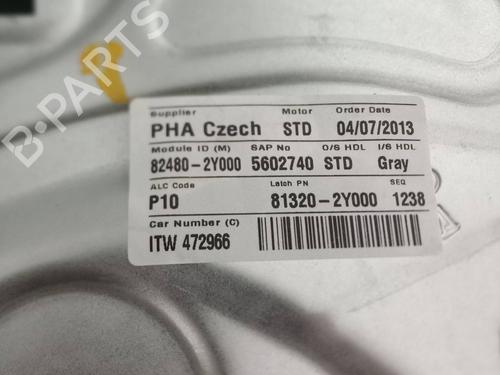 Front right window mechanism HYUNDAI ix35 (LM, EL, ELH)  | BP8208109C23 
