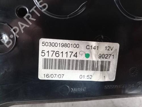 Instrument cluster FIAT BRAVO II (198_) 1.9 D Multijet (198AXB1A) | BP7699500C47 