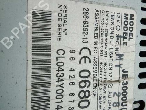 Radio PEUGEOT 607 (9D, 9U)  | BP5327791E6 