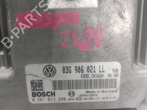 Engine control unit (ECU) SEAT LEON (1P1)  | BP6459809M57 