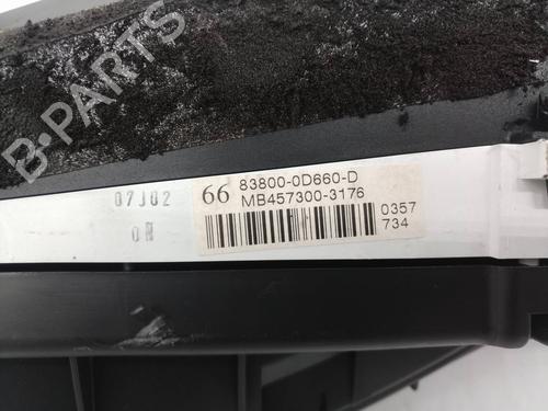 Instrument cluster TOYOTA YARIS (_P1_)  | BP10512403C47 