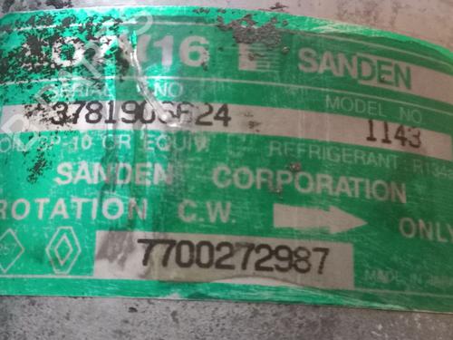 AC compressor RENAULT MEGANE I Classic (LA0/1_) 1.6 e (LA0F, LA0S) | BP30097514M34