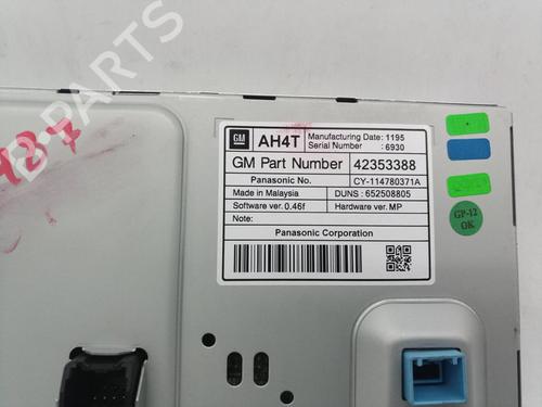 Display monitor OPEL MOKKA / MOKKA X (J13)  | BP30096186C48 