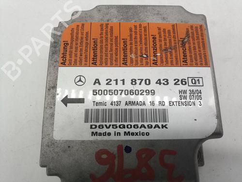 ECU airbags MERCEDES-BENZ E-CLASS (W211)  | BP17207877M53 