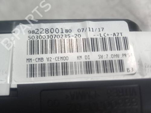 Instrument cluster PEUGEOT 508 I (8D_) 2.0 BlueHDi 150 | BP7160423C47 