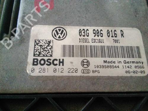 Engine control unit (ECU) VW GOLF PLUS V (5M1, 521) 1.9 TDI | BP4086673M57 