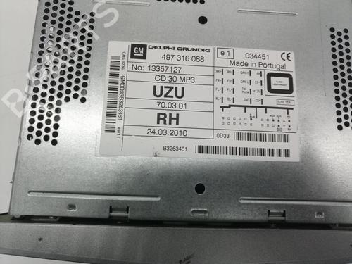Radio OPEL CORSA D (S07) 1.3 CDTI (L08, L68) | BP23132530E6 