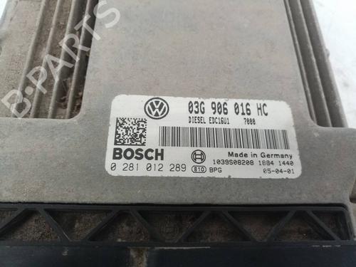Engine control unit (ECU) SEAT ALTEA (5P1)  | BP16582610M57 