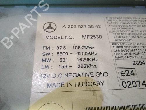 Radio MERCEDES-BENZ C-CLASS (W203)  | BP4896288E6 