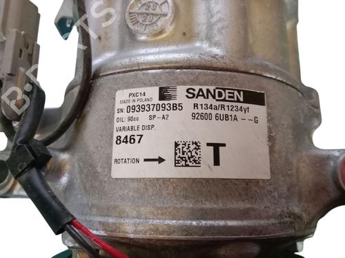 AC compressor NISSAN JUKE (F16_)  | BP24104009M34 