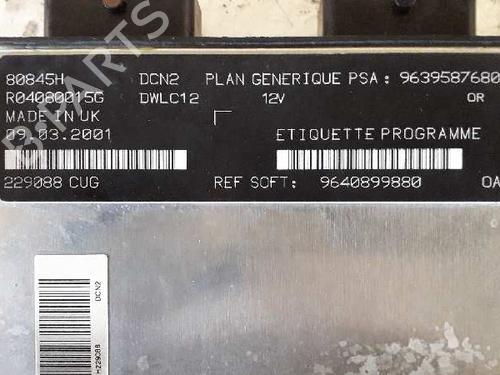Computer motormanagement PEUGEOT 206 Hatchback (2A/C)  | BP1402416M57 