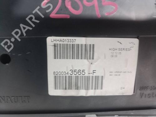 Instrument cluster RENAULT CLIO III (BR0/1, CR0/1) 1.4 16V | BP6589784C47