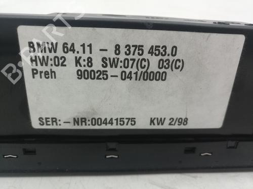 Climate control BMW 5 (E39) 520 i | BP33759452I5 - Image 4