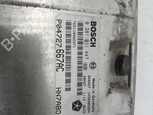 Engine control unit (ECU) CHRYSLER VOYAGER IV (RG, RS)  | BP28974139M57 