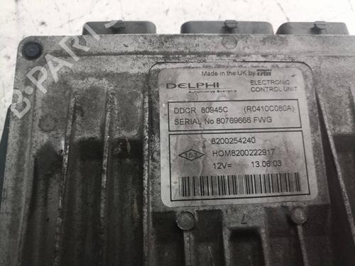 Engine control unit (ECU) RENAULT CLIO II (BB_, CB_)  | BP15819712M57 